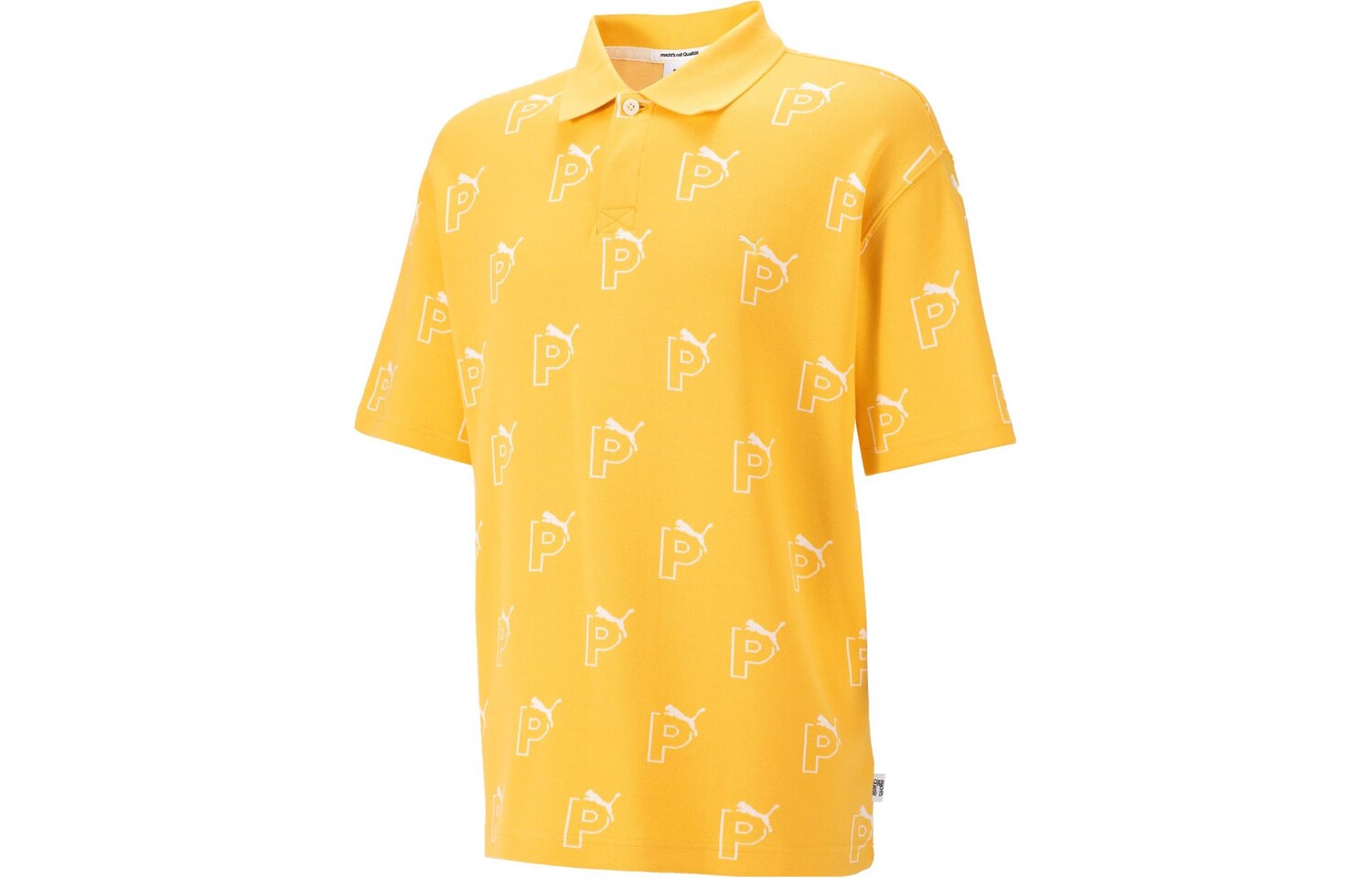 Рубашка поло унисекс горчичного цвета Puma, цвет Mustard color
Рубашка поло унисекс горчичного цвета Puma, цвет Mustard color