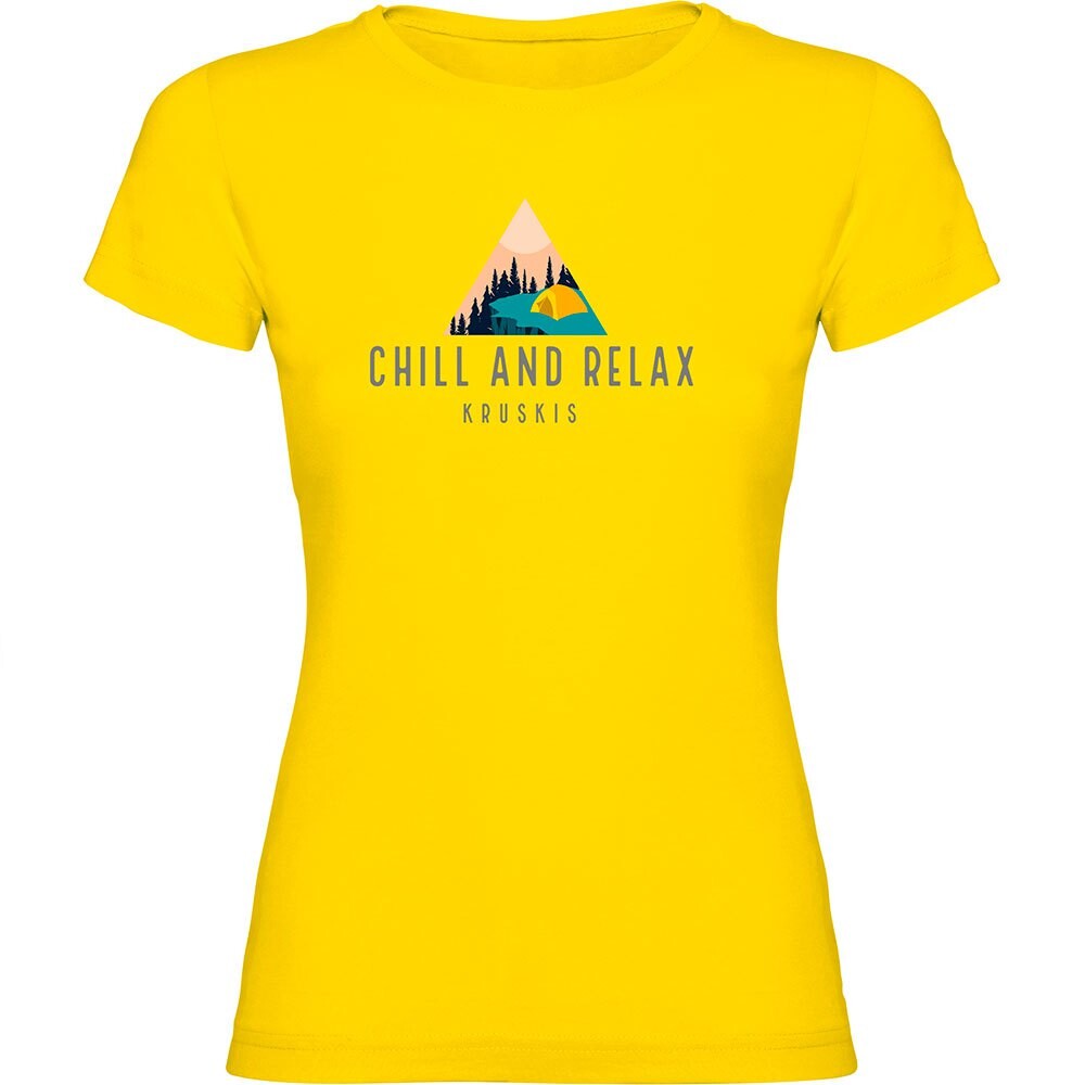 Футболка с коротким рукавом Kruskis Chill And Relax, желтый
Футболка с коротким рукавом Kruskis Chill And Relax, желтый