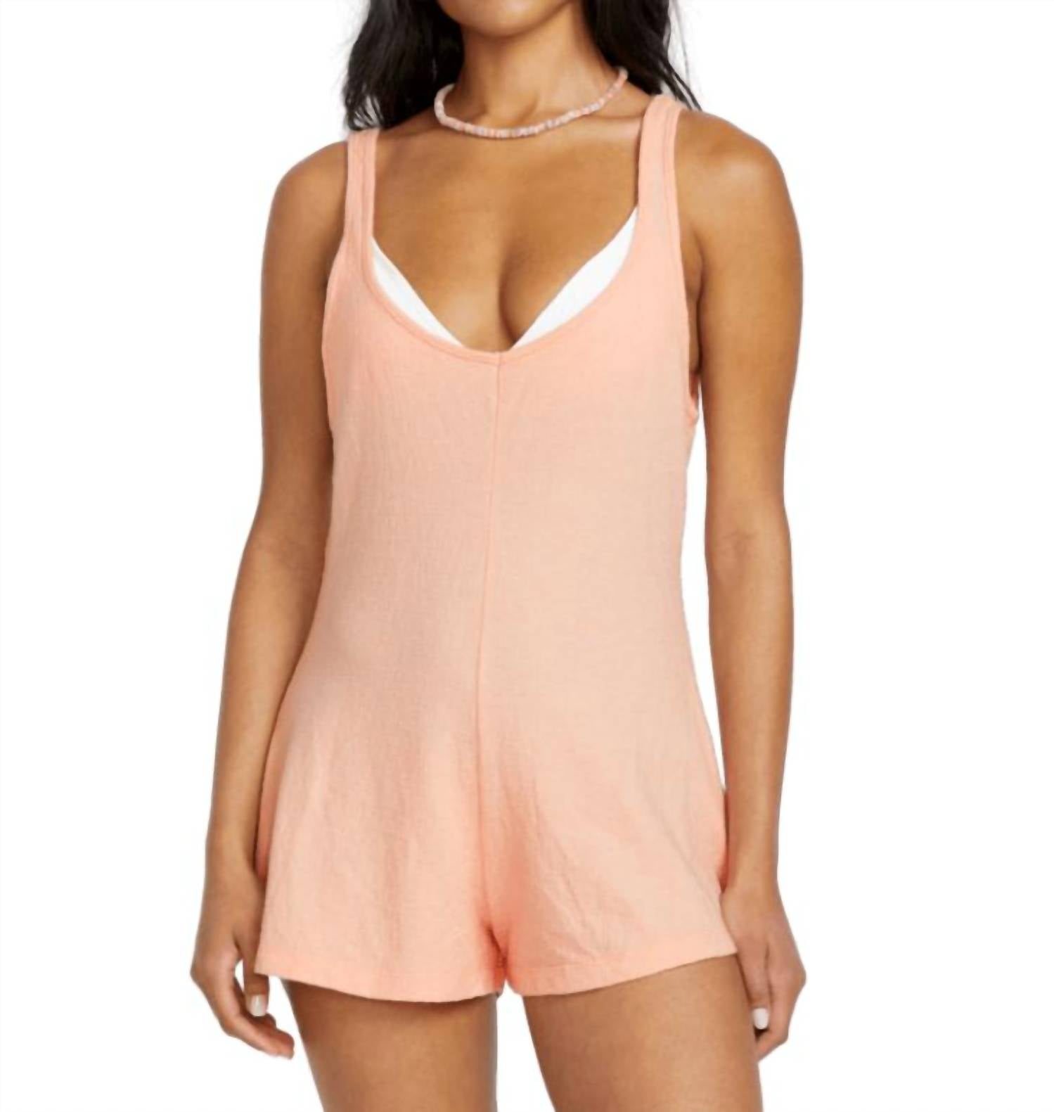 Never Better Coverup In Peach Kiss Billabong
Never Better Coverup In Peach Kiss Billabong