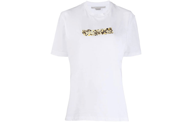 Футболка с принтом ромашек и логотипом Stella McCartney Белая
Футболка с принтом ромашек и логотипом Stella McCartney Белая