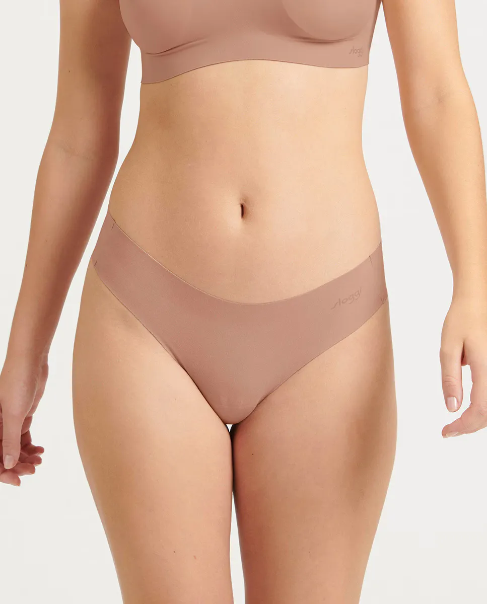 Бесшовные трусики-стринги из экологически чистого модала Sloggi, светло-коричневый
Бесшовные трусики-стринги из экологически чистого модала Sloggi, светло-коричневый