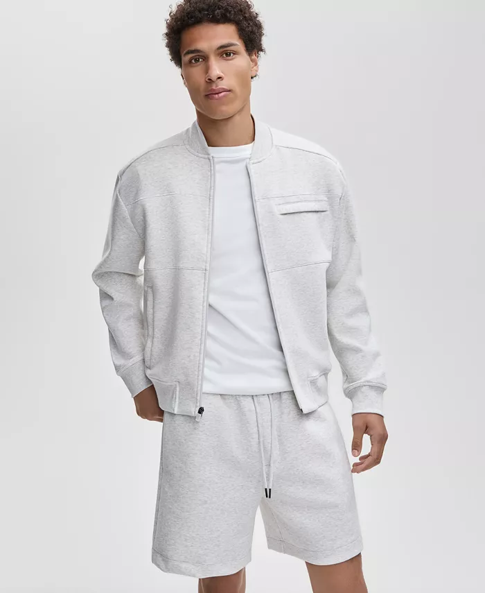 Мужская куртка свободного кроя с длинными рукавами и молнией спереди, в меланжевом стиле Scuba Mode Of One, серый
Мужская куртка свободного кроя с длинными рукавами и молнией спереди, в меланжевом стиле Scuba Mode Of One, серый