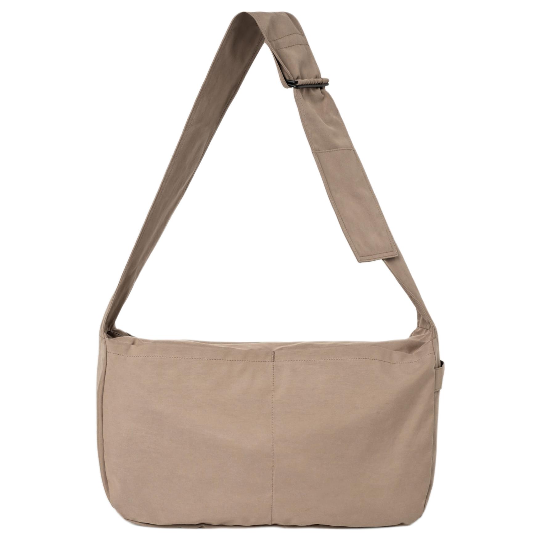 COS Хлопковая наплечная сумка мужская каменного цвета, Stone Color 
COS Хлопковая наплечная сумка мужская каменного цвета, Stone Color