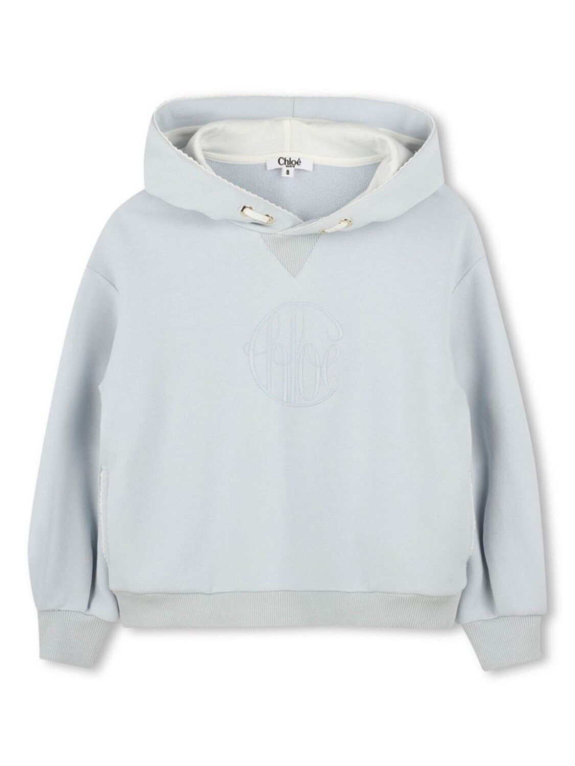 Худи с вышитым логотипом Chloé Kids, синий
Худи с вышитым логотипом Chloé Kids, синий