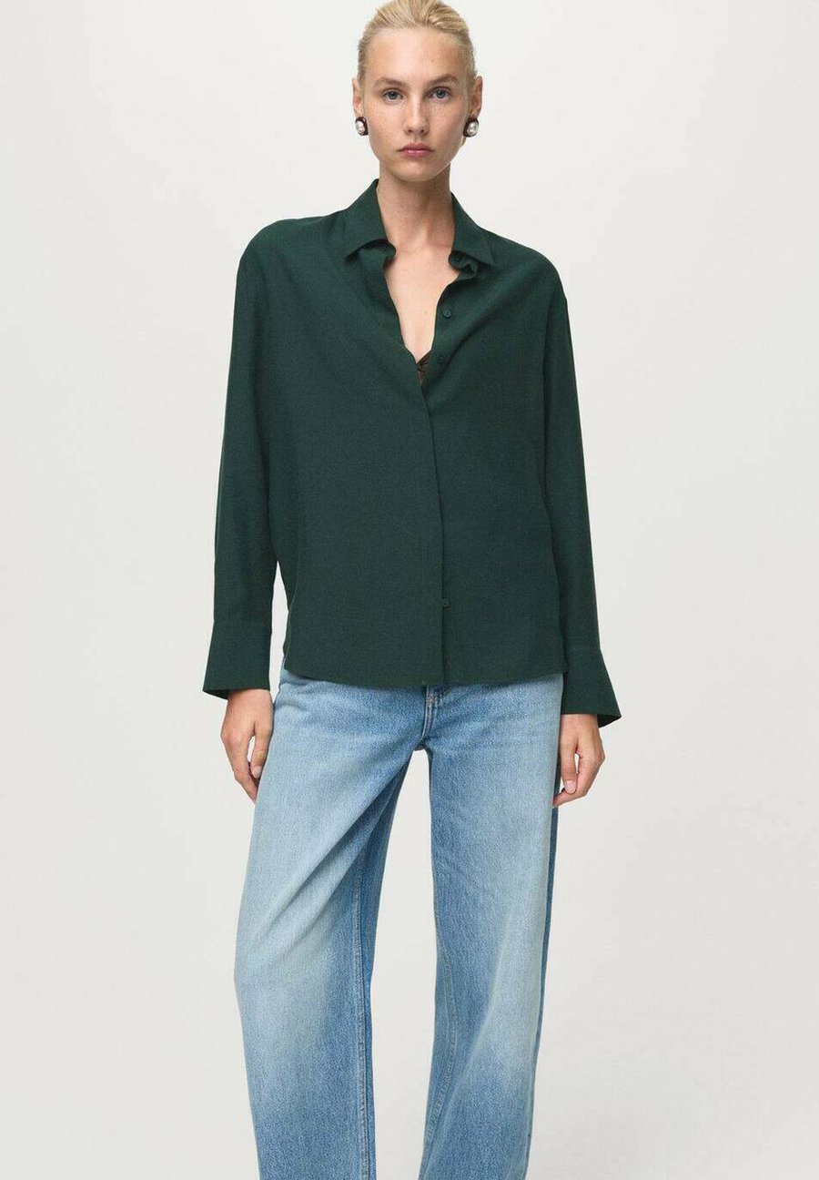 Блуза Mango Button-down blouse, Green
Блуза Mango Button-down blouse, Green