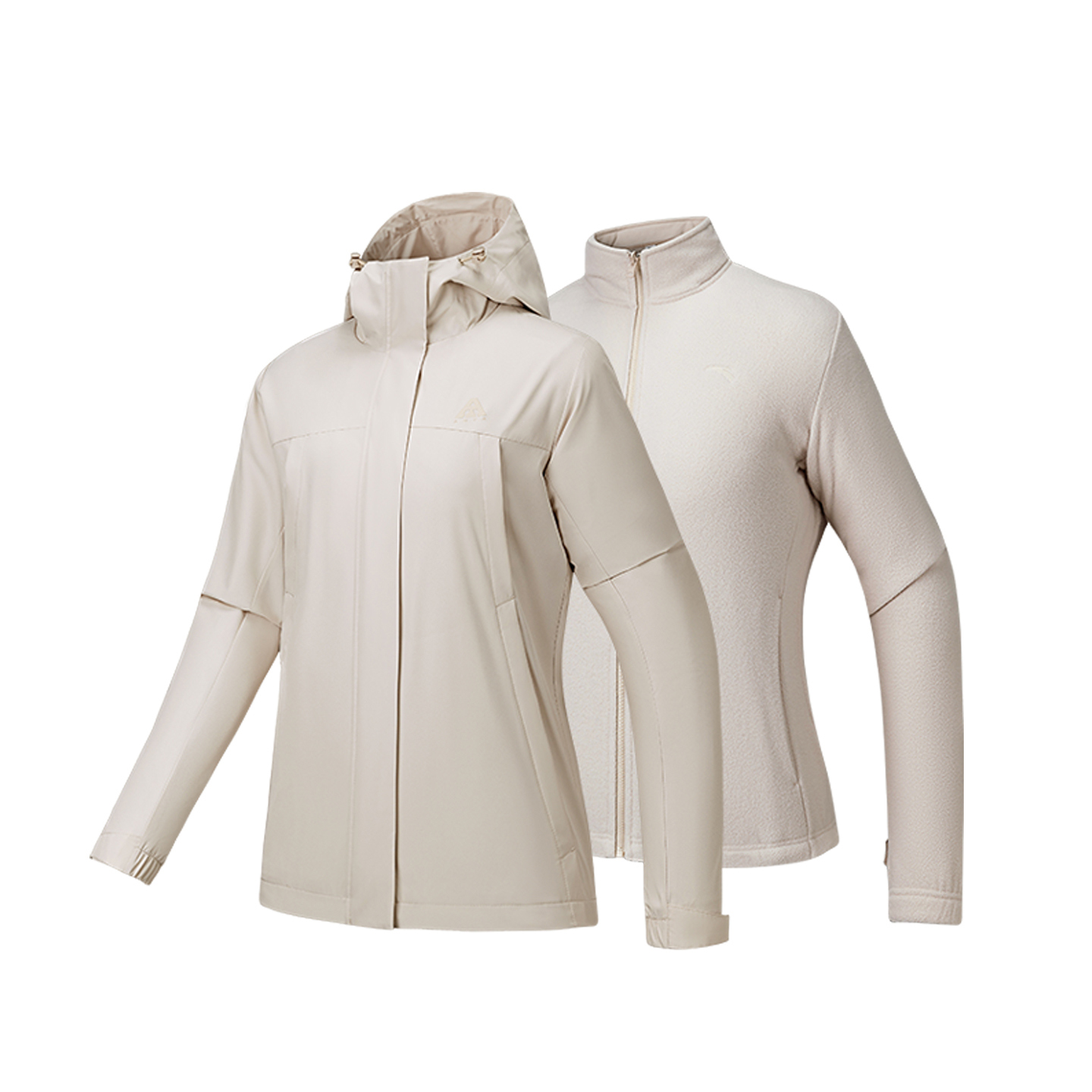 ANTA Водонепроницаемая ветровка женская гравийно-серая, Gravel Gray-8
ANTA Водонепроницаемая ветровка женская гравийно-серая, Gravel Gray-8