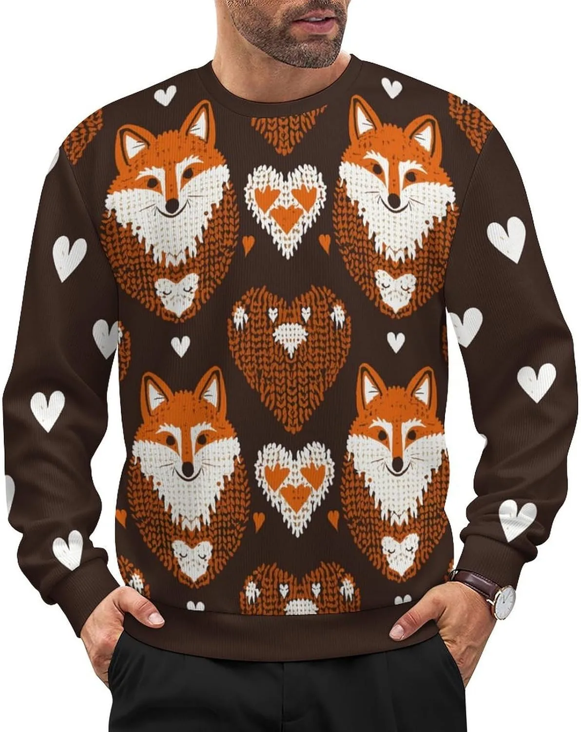 Мужской оверсайз свитер с принтом животные HLSDFRES
Мужской оверсайз свитер с принтом животные HLSDFRES