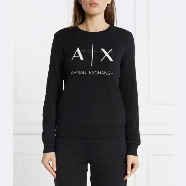 Толстовка обычного кроя Armani Exchange, черный
Толстовка обычного кроя Armani Exchange, черный