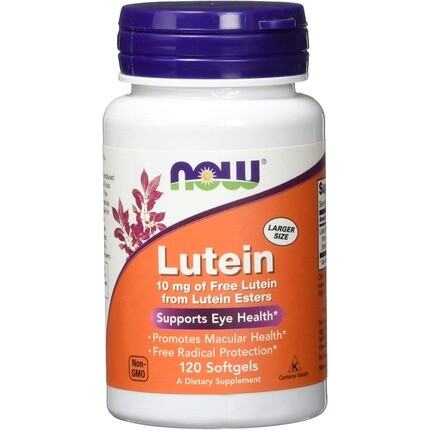 Now Foods Эфиры лютеина, 10 мг, мягкие таблетки, 120 шт.
Now Foods Эфиры лютеина, 10 мг, мягкие таблетки, 120 шт.