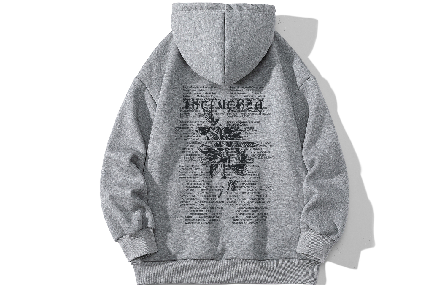 Унисекс свитшот FUERZA, светло-серый
Унисекс свитшот FUERZA, светло-серый