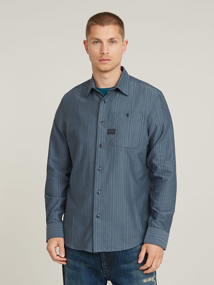 Рубашка G-Star, синий
Рубашка G-Star, синий