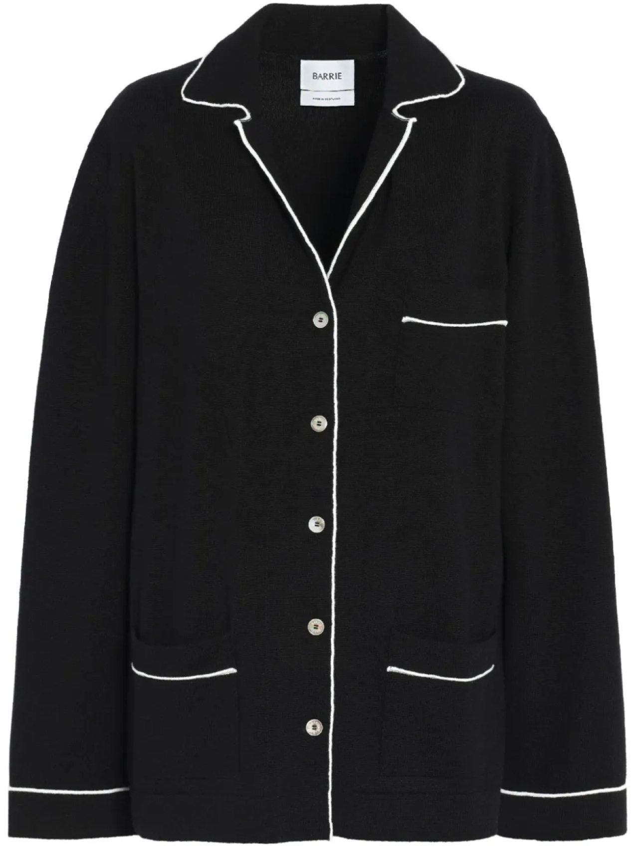 Barrie рубашка тонкой вязки, черный
Barrie рубашка тонкой вязки, черный
