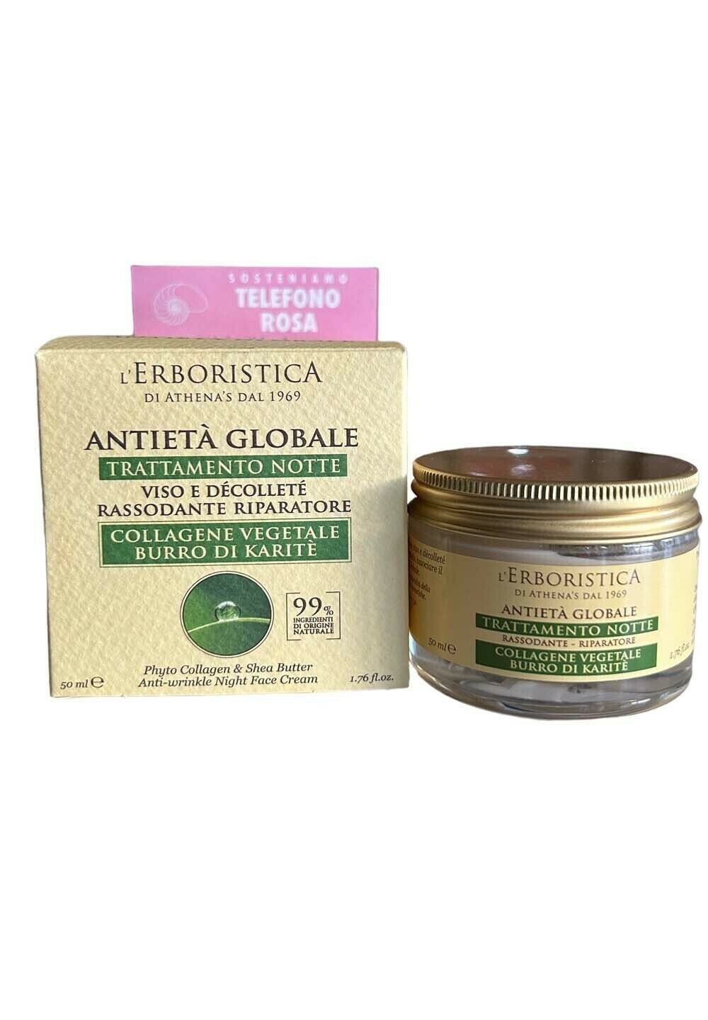 Ночной уход ANTI FALTEN NACHTCREME FÜR GESICHT UND DEKOLLETE L'ERBORISTICA, цвет weiß
Ночной уход ANTI FALTEN NACHTCREME FÜR GESICHT UND DEKOLLETE L'ERBORISTICA, цвет weiß