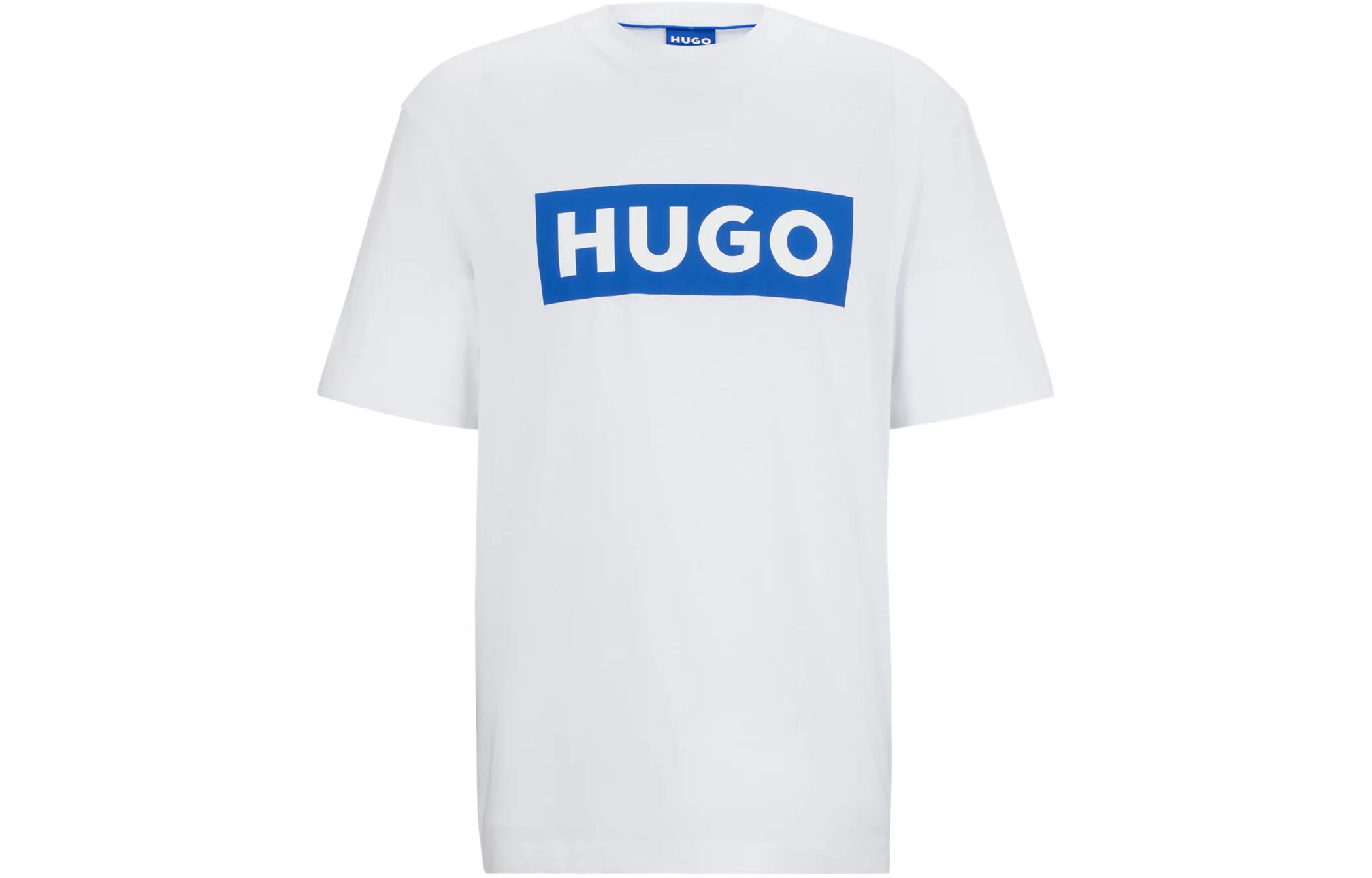 Хлопковая футболка с логотипом Hugo Boss, белый
Хлопковая футболка с логотипом Hugo Boss, белый