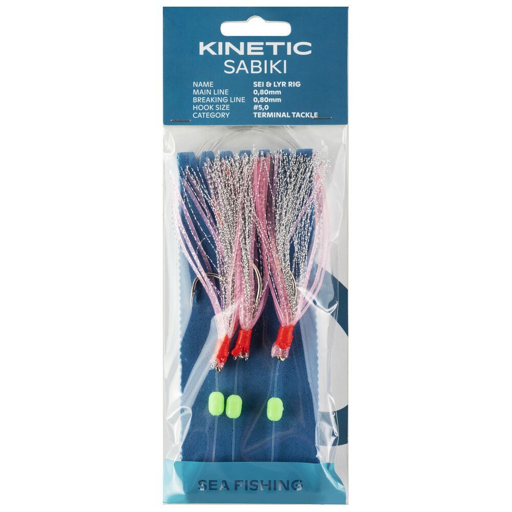 Оснастки Kinetic Sabiki Sei & Lyr, розовый
Оснастки Kinetic Sabiki Sei & Lyr, розовый