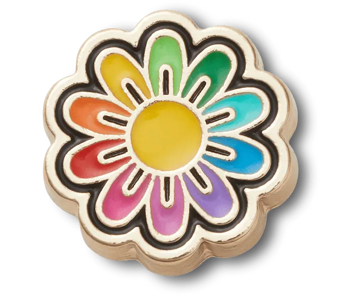 Джиббитсы Festival Gold Rainbow Daisy Crocs
Джиббитсы Festival Gold Rainbow Daisy Crocs