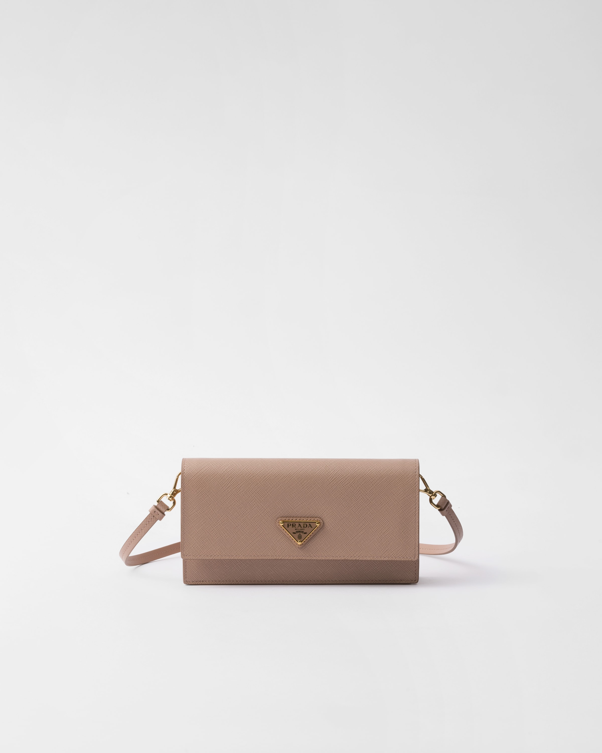 Мини-сумка из сафьяновой кожи Prada, бежевый
Мини-сумка из сафьяновой кожи Prada, бежевый