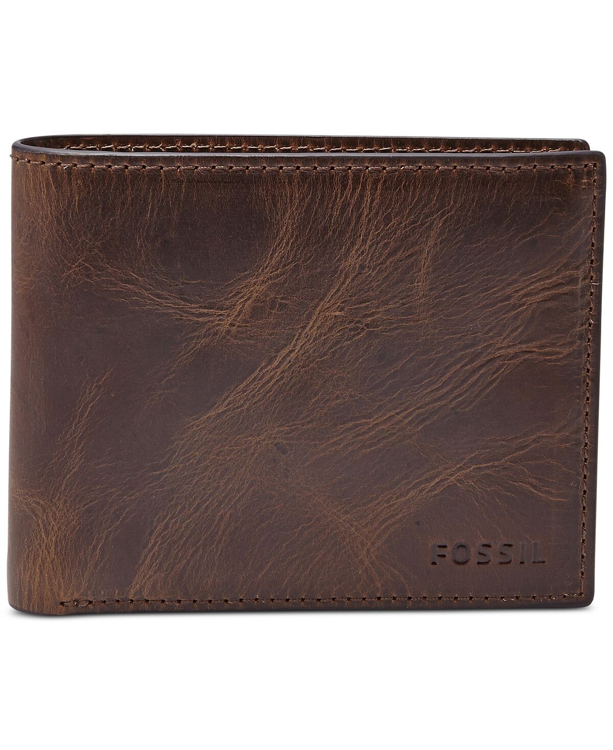 Мужской кожаный кошелек Derrick двойного сложения с блокировкой RFID и Flip ID Fossil
Мужской кожаный кошелек Derrick двойного сложения с блокировкой RFID и Flip ID Fossil