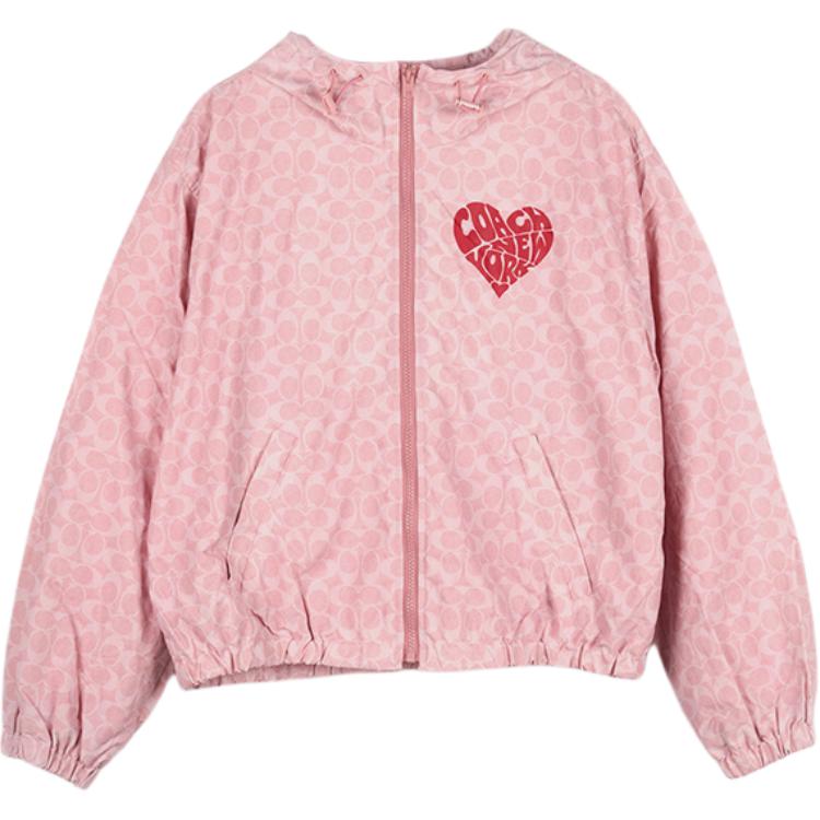 COACH Куртка женская розовая разноцветная, Pink/Multicolor
COACH Куртка женская розовая разноцветная, Pink/Multicolor