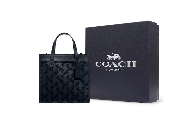 COACH Сумка-тоут из натуральной кожи коровьего поля Средний размер Женская полуночно-синяя
COACH Сумка-тоут из натуральной кожи коровьего поля Средний размер Женская полуночно-синяя