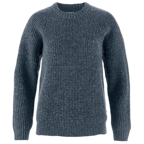 Женский свитер övik вафельной вязки - шерстяной свитер Fjällräven, синий
Женский свитер övik вафельной вязки - шерстяной свитер Fjällräven, синий