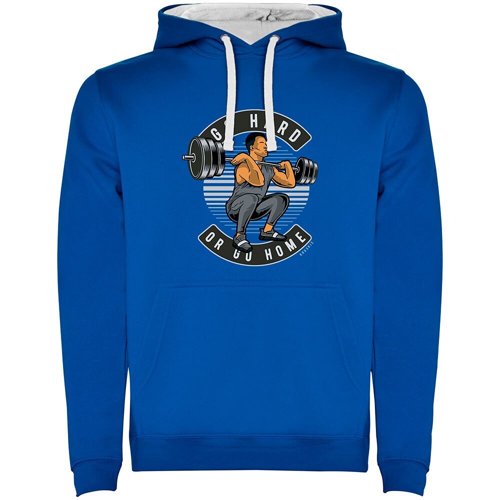 Худи Kruskis Go Hard Two-Colour, синий
Худи Kruskis Go Hard Two-Colour, синий