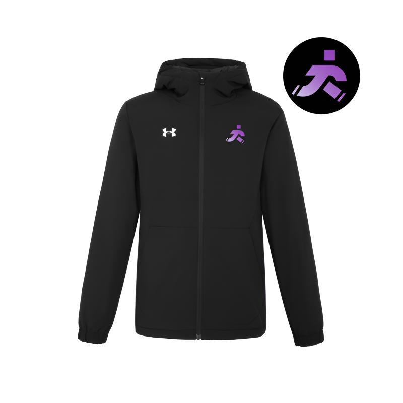 Пуховая куртка с капюшоном, унисекс Under Armour, черный
Пуховая куртка с капюшоном, унисекс Under Armour, черный