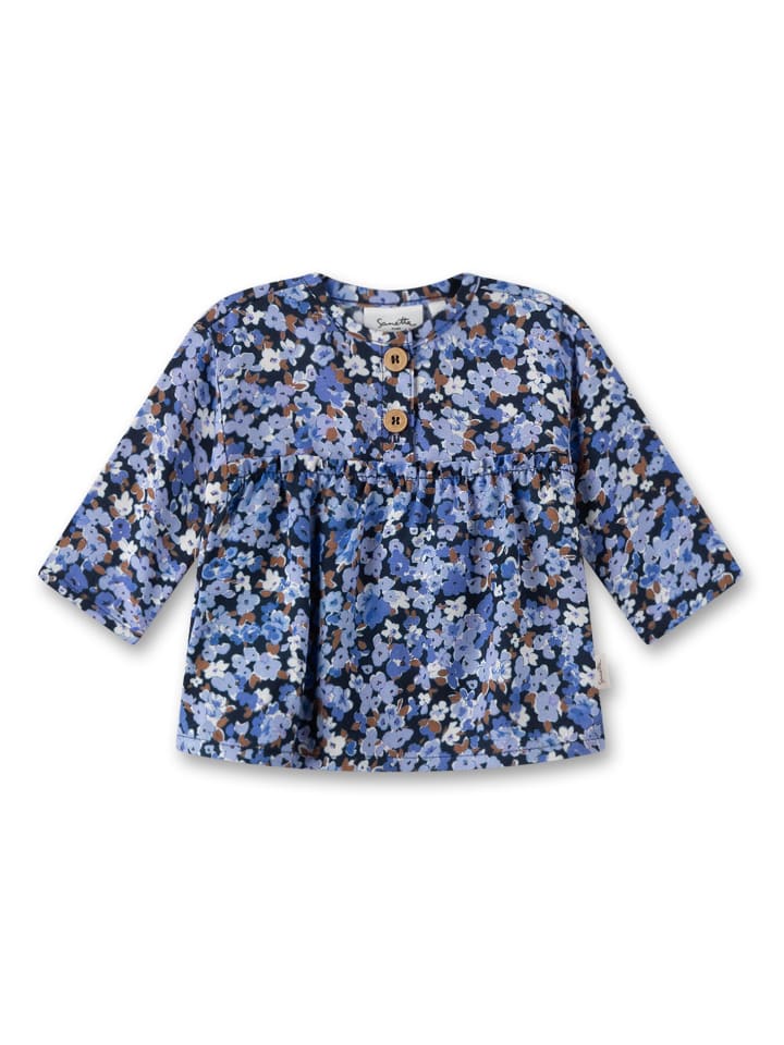 Рубашка с длинными рукавами синего цвета Sanetta
Рубашка с длинными рукавами синего цвета Sanetta