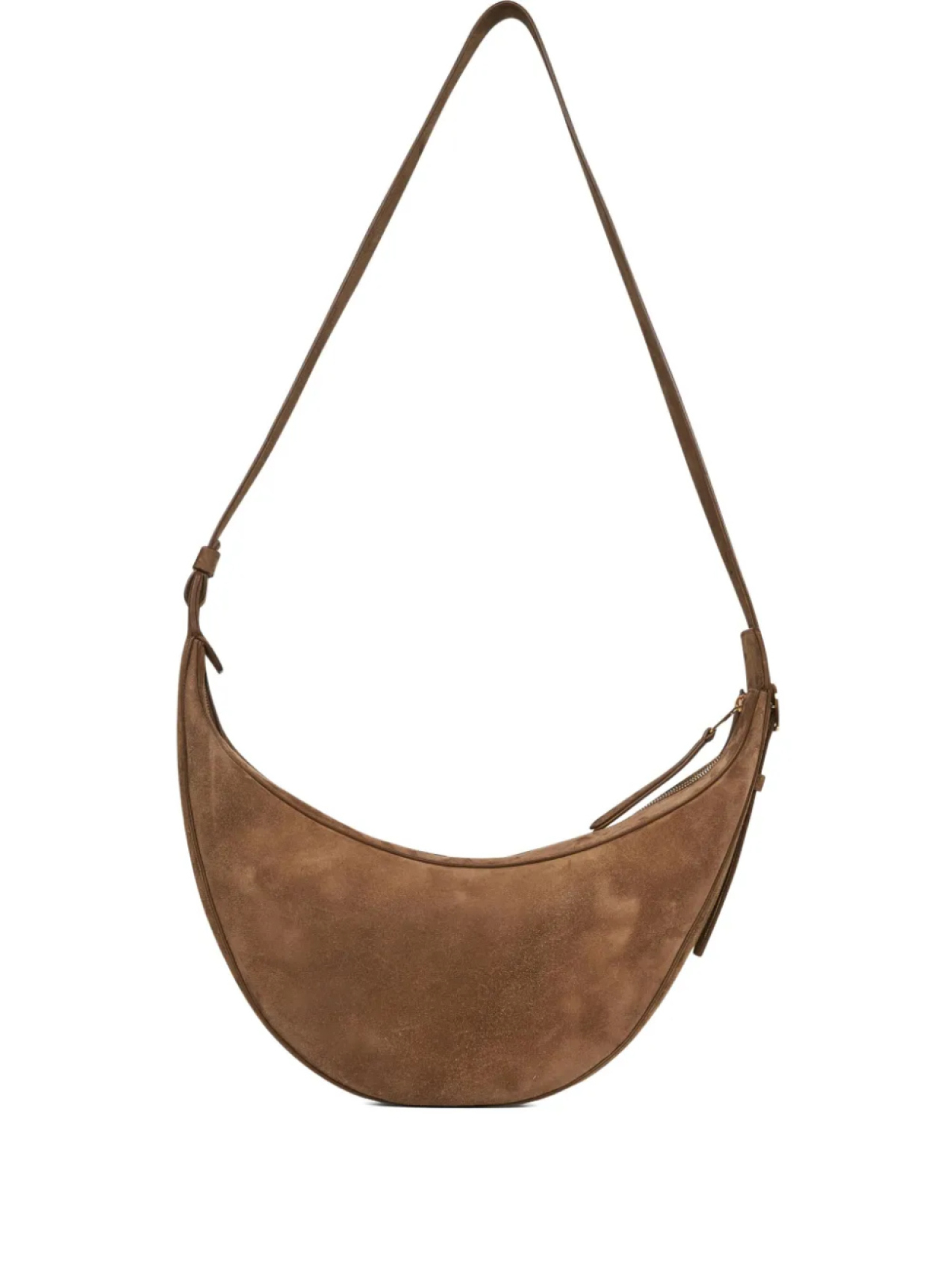 Сумка через плечо из замши KHAITE, коричневый
Сумка через плечо из замши KHAITE, коричневый