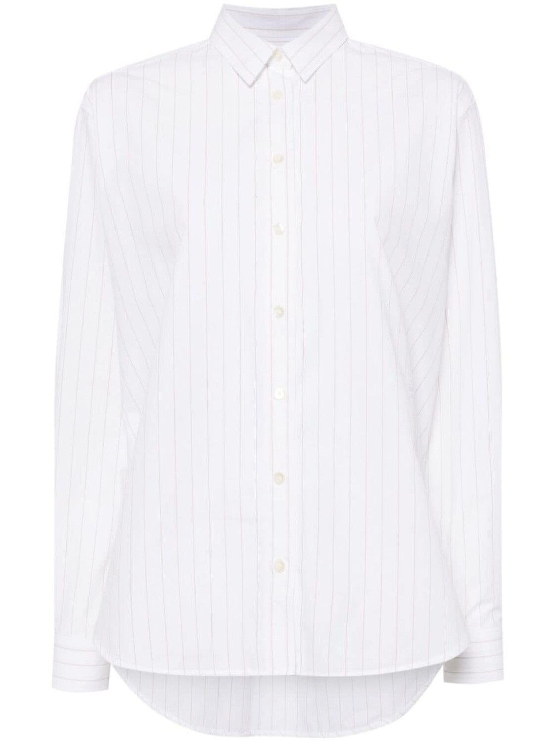 TOTEME рубашка в тонкую полоску, белый
TOTEME рубашка в тонкую полоску, белый
