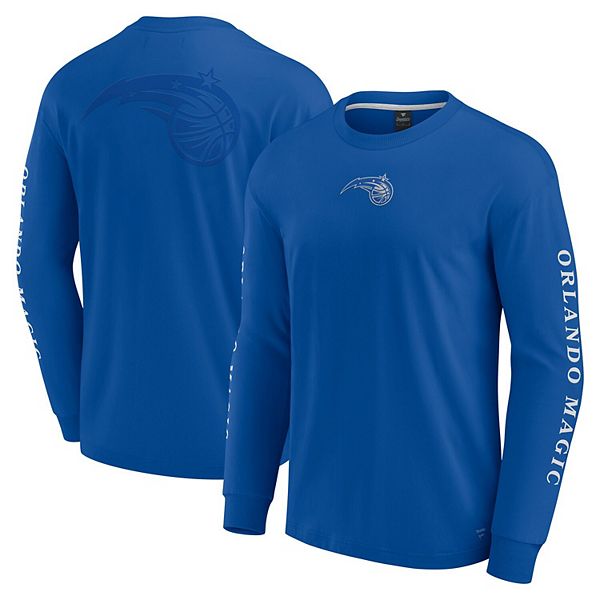 Мужская синяя футболка с длинным рукавом orlando magic elements strive Fanatics
Мужская синяя футболка с длинным рукавом orlando magic elements strive Fanatics