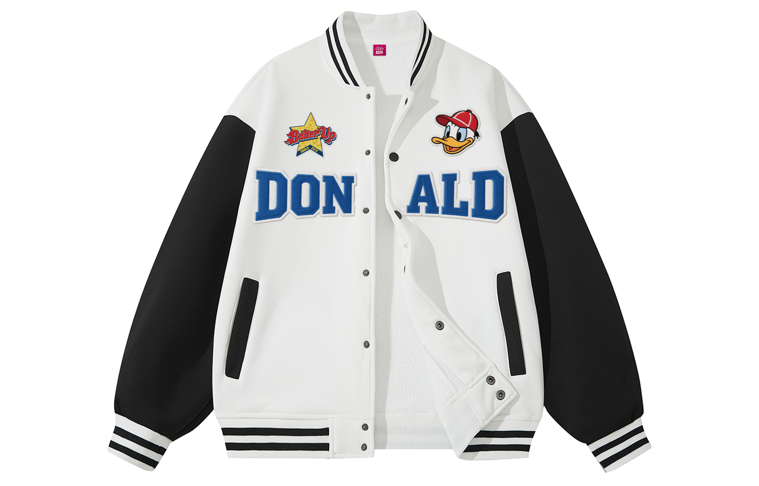 Disney Куртка Unisex, White (Thickened Fleece-Lined)
Disney Куртка Unisex, White (Thickened Fleece-Lined)
