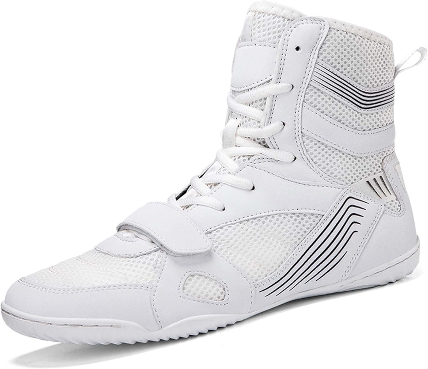 Мужские и женские профессиональные боксерские ботинки для взрослых, высокие спортивные кроссовки для боев и тренировок, подростковые боксерские и борцовские кроссовки Dzbajrqm, белый
Мужские и женские профессиональные боксерские ботинки для взрослых, высокие спортивные кроссовки для боев и тренировок, подростковые боксерские и борцовские кроссовки Dzbajrqm, белый