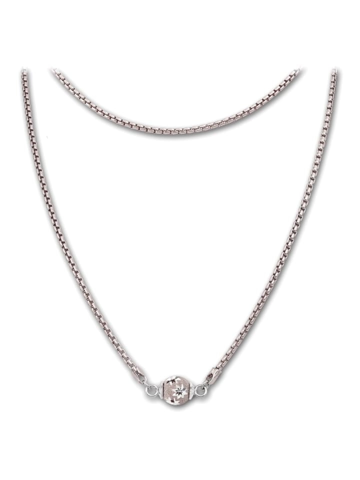 Женское колье SilberDream из серебра 925 пробы с золотым покрытием (333 проба розового золота), подвеска в виде шарика, приблизительно 45 см
Женское колье SilberDream из серебра 925 пробы с золотым покрытием (333 проба розового золота), подвеска в виде шарика, приблизительно 45 см