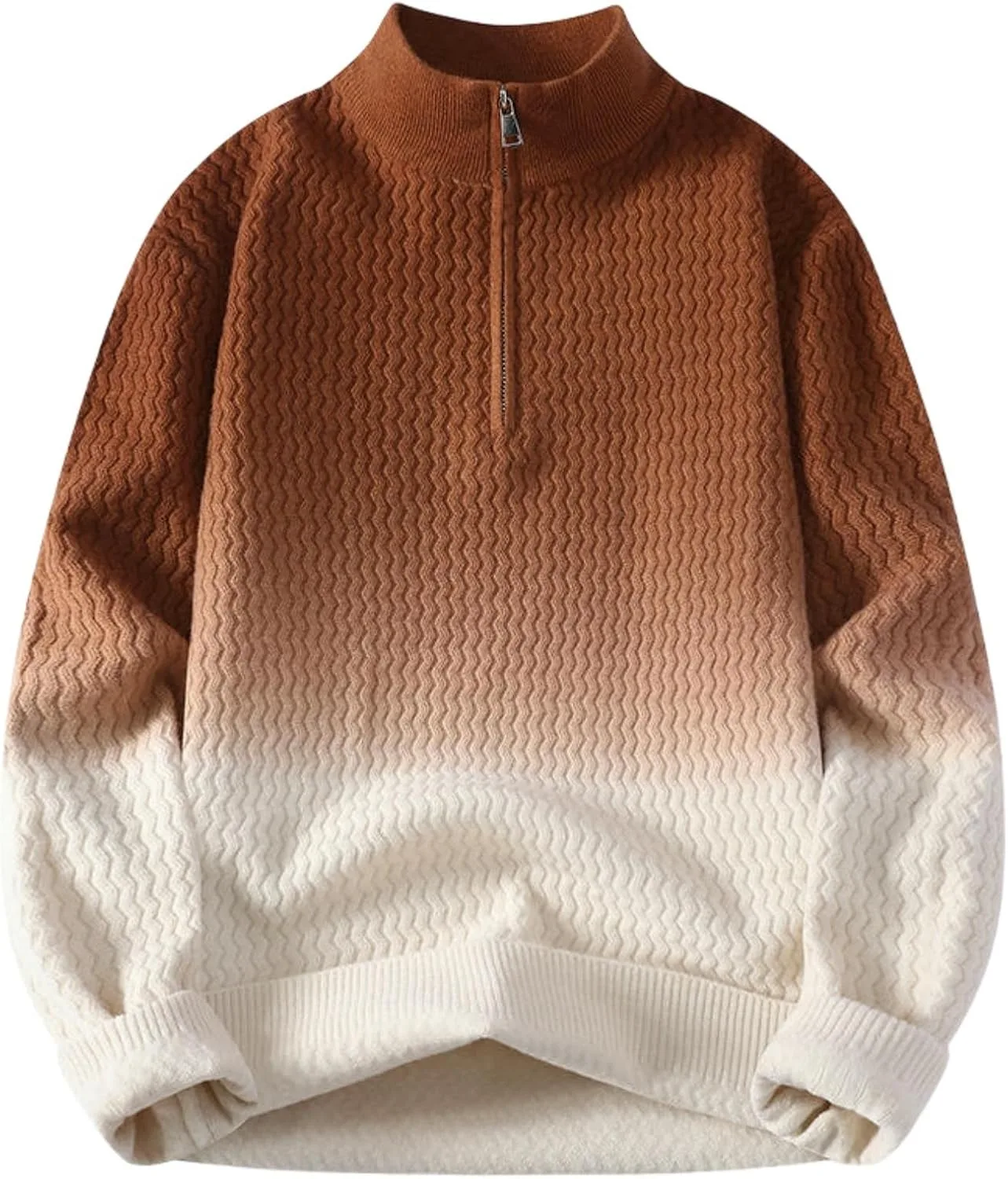 Мужской осенний пуловер с воротником стойкой MUFURONG
Мужской осенний пуловер с воротником стойкой MUFURONG