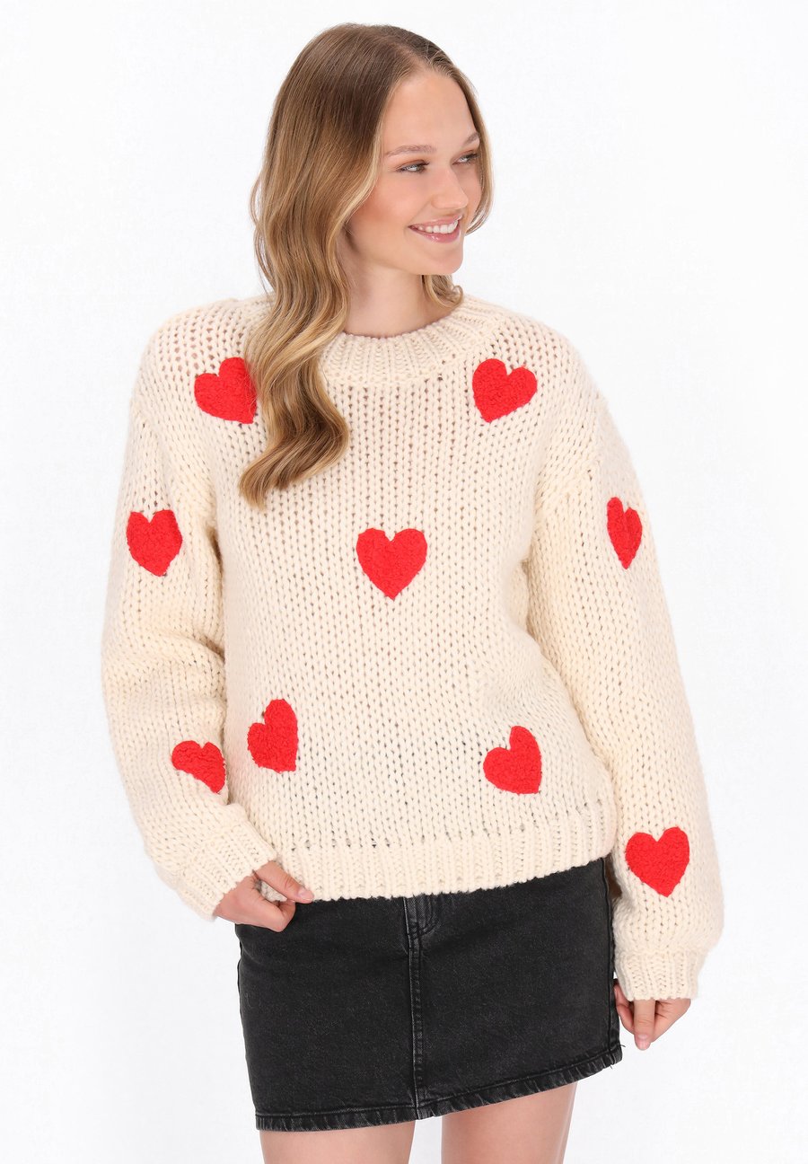 Джемпер myMo Jumper, Offwhite/Red/Off-White
Джемпер myMo Jumper, Offwhite/Red/Off-White