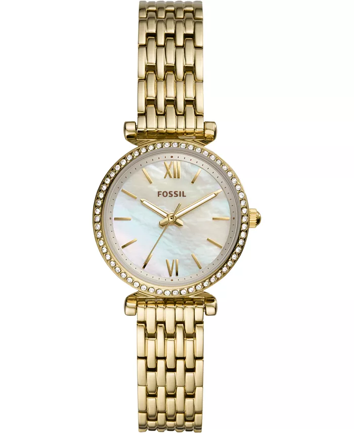Женские часы-браслет Carlie Mini с позолоченным корпусом из нержавеющей стали, 28 мм Fossil, золотой, Позолоченный, Женские часы-браслет Carlie Mini с позолоченным корпусом из нержавеющей стали, 28 мм Fossil, золотой
Женские часы-браслет Carlie Mini с позолоченным корпусом из нержавеющей стали, 28 мм Fossil, золотой, Позолоченный, Женские часы-браслет Carlie Mini с позолоченным корпусом из нержавеющей стали, 28 мм Fossil, золотой