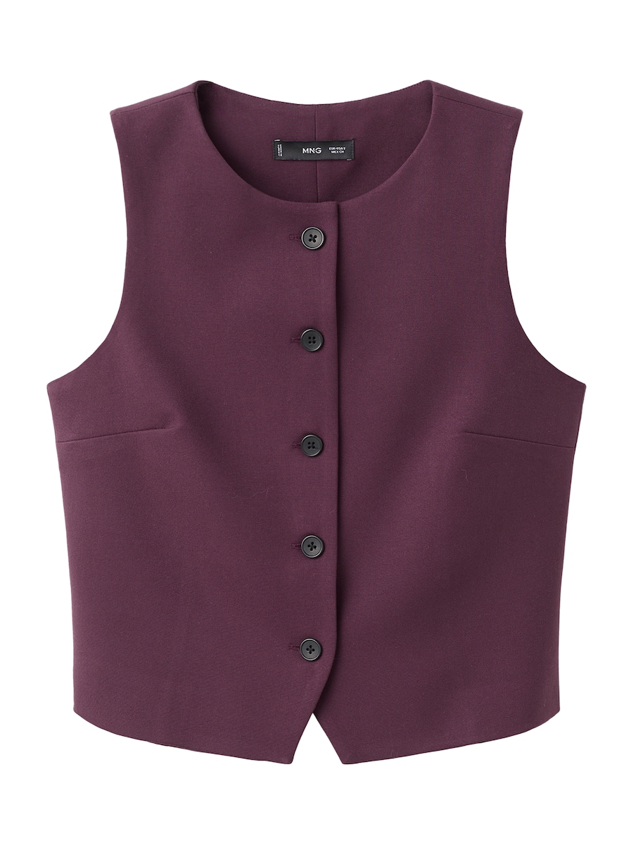 Костюмный жилет MANGO CANDELA, Wine Red
Костюмный жилет MANGO CANDELA, Wine Red