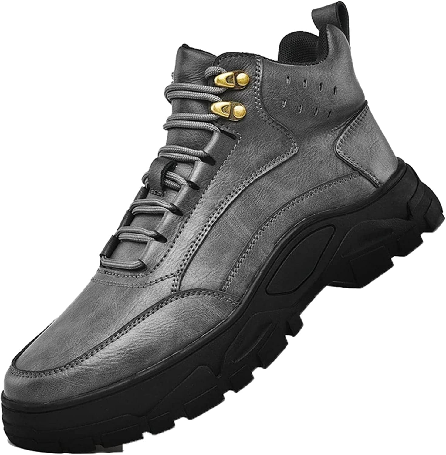 Мужские ботинки Yiozoi для осени и зимы, высокие кеды, шнуровка, легкие прогулочные туфли, теплые ботинки до щиколотки, серый
Мужские ботинки Yiozoi для осени и зимы, высокие кеды, шнуровка, легкие прогулочные туфли, теплые ботинки до щиколотки, серый