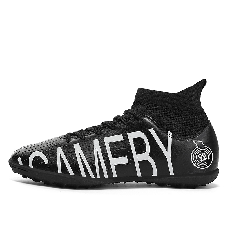 Футбольные бутсы детские, износостойкие, водонепроницаемые, легкие, с амортизацией, высокие CAMKIDS, черный 
Футбольные бутсы детские, износостойкие, водонепроницаемые, легкие, с амортизацией, высокие CAMKIDS, черный
