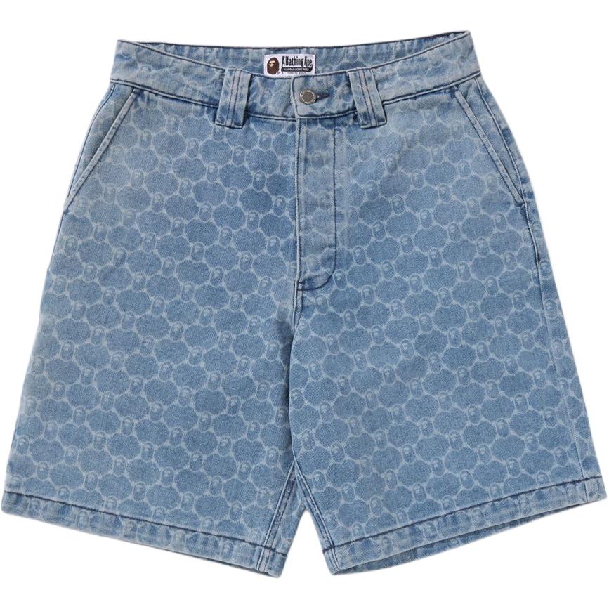 Шорты джинсовые Bape College Monogram Relaxed Fit 13oz A BATHING APE, синий
Шорты джинсовые Bape College Monogram Relaxed Fit 13oz A BATHING APE, синий