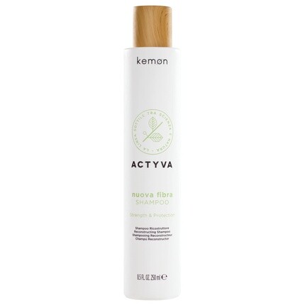 Kemon Actyva Nuova Fibra Shampoo Velian укрепляющий шампунь для поврежденных волос 250мл
Kemon Actyva Nuova Fibra Shampoo Velian укрепляющий шампунь для поврежденных волос 250мл