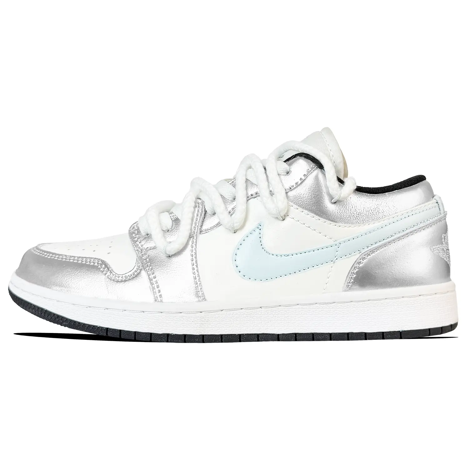 Детские кроссовки для скейтбординга Air 1 для начальной школы Jordan, серебряный/синий
Детские кроссовки для скейтбординга Air 1 для начальной школы Jordan, серебряный/синий