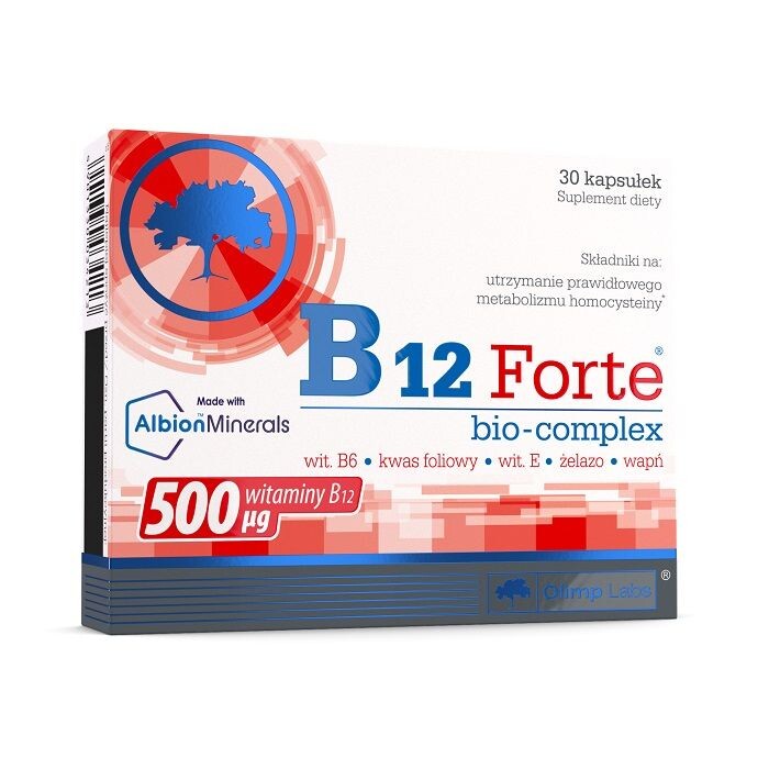 Olimp B12 Forte Bio-Complex витамин В12 в капсулах, 30 шт.
Olimp B12 Forte Bio-Complex витамин В12 в капсулах, 30 шт.
