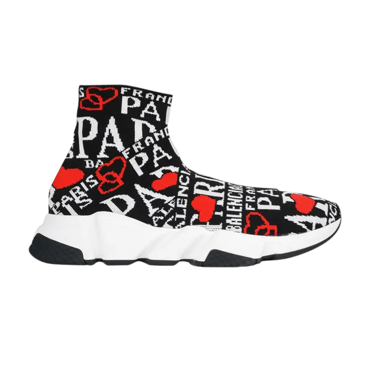 Кроссовки Balenciaga Speed Trainer 'Paris Logo', черный
Кроссовки Balenciaga Speed Trainer 'Paris Logo', черный