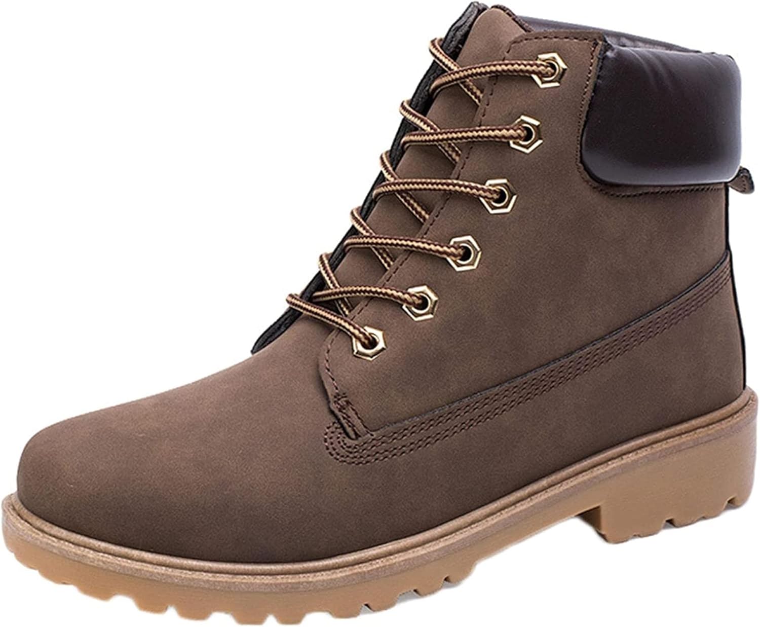 Мужские ботинки Yiozoi на осень и зиму, с высокой шнуровкой до щиколотки, износостойкие, с круглым носком, утепленные и противоскользящие для прогулок на улице, коричневый
Мужские ботинки Yiozoi на осень и зиму, с высокой шнуровкой до щиколотки, износостойкие, с круглым носком, утепленные и противоскользящие для прогулок на улице, коричневый