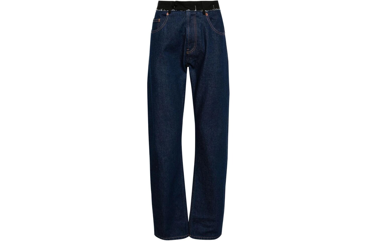 Джинсы прямого кроя со средней посадкой Mm6 Maison Margiela, индиго
Джинсы прямого кроя со средней посадкой Mm6 Maison Margiela, индиго