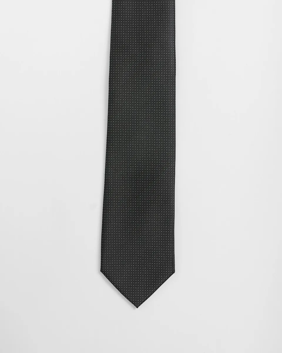 Галстук мужской в горошек PuroEgo, черный
Галстук мужской в горошек PuroEgo, черный