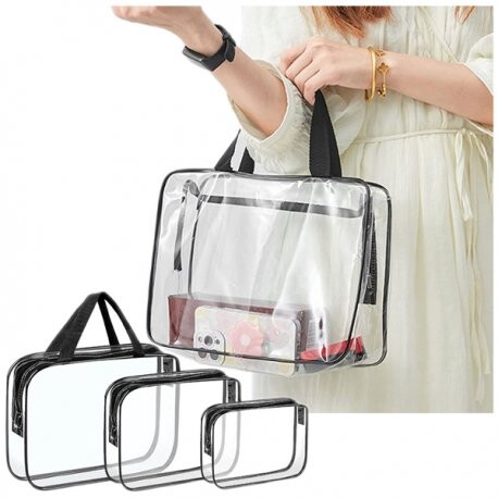 CocoSpa, Прозрачная дорожная косметичка, 3 шт
CocoSpa, Прозрачная дорожная косметичка, 3 шт