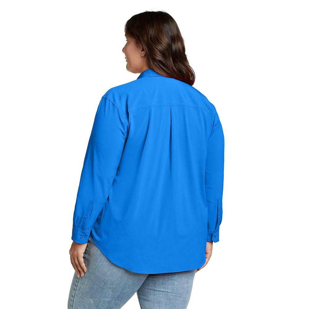 Плюс размер Eddie Bauer Departure 3.0 Рубашка на пуговицах с длинным рукавом и воротником, цвет Snow
Плюс размер Eddie Bauer Departure 3.0 Рубашка на пуговицах с длинным рукавом и воротником, цвет Snow